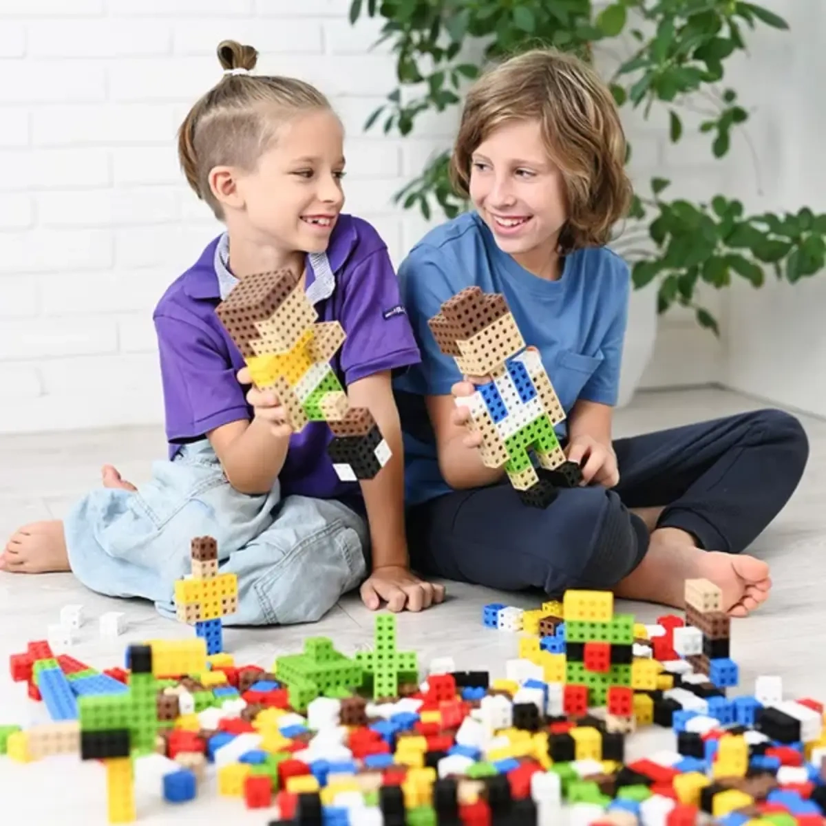 Zestaw klocków - Meli Cube 200 el. - miniatura 4