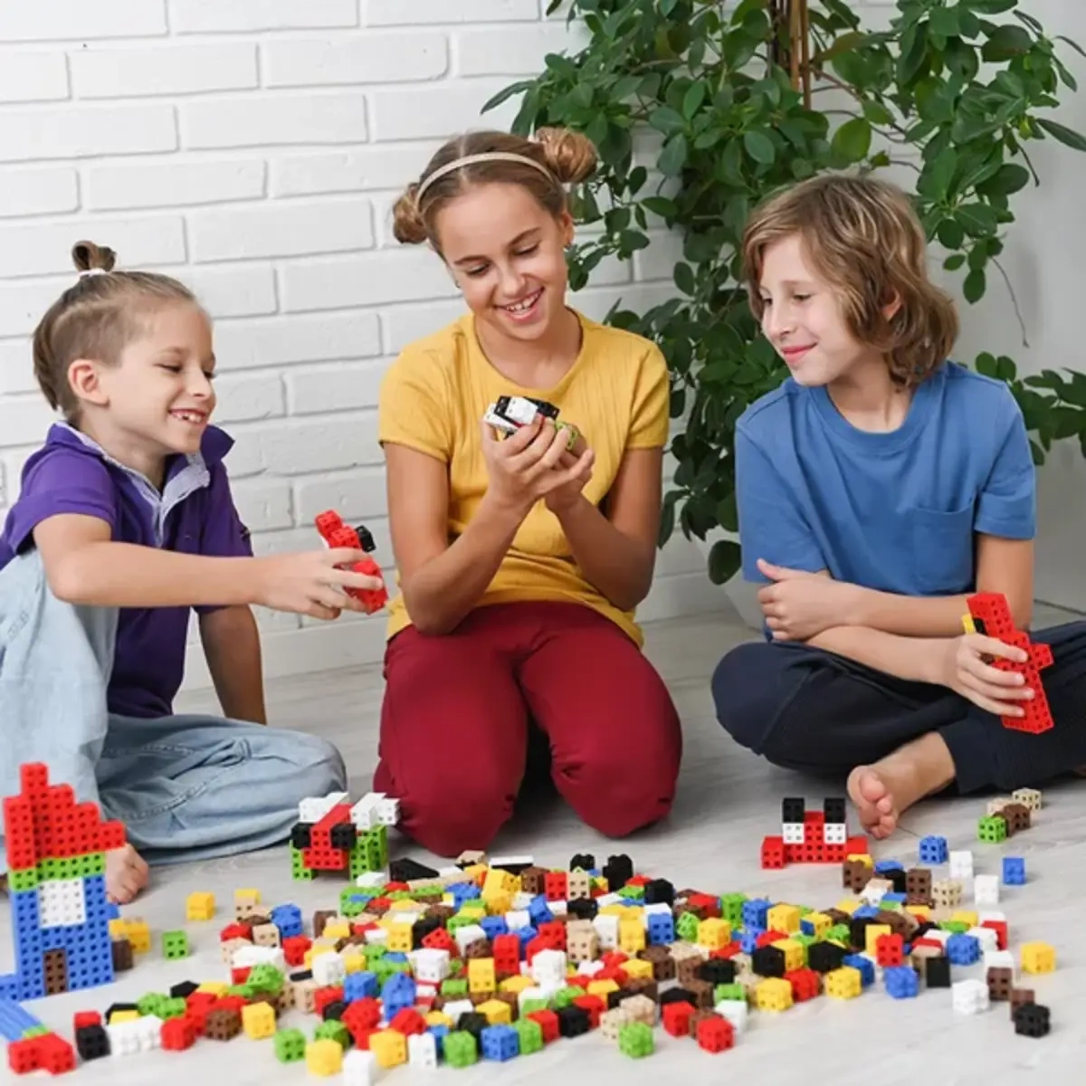 Zestaw klocków - Meli Cube 200 el. - miniatura 7