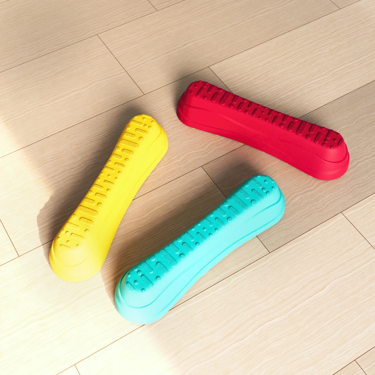 Stopnie sensoryczne Soft Bibi Balance Steps - 6szt. - miniatura 5