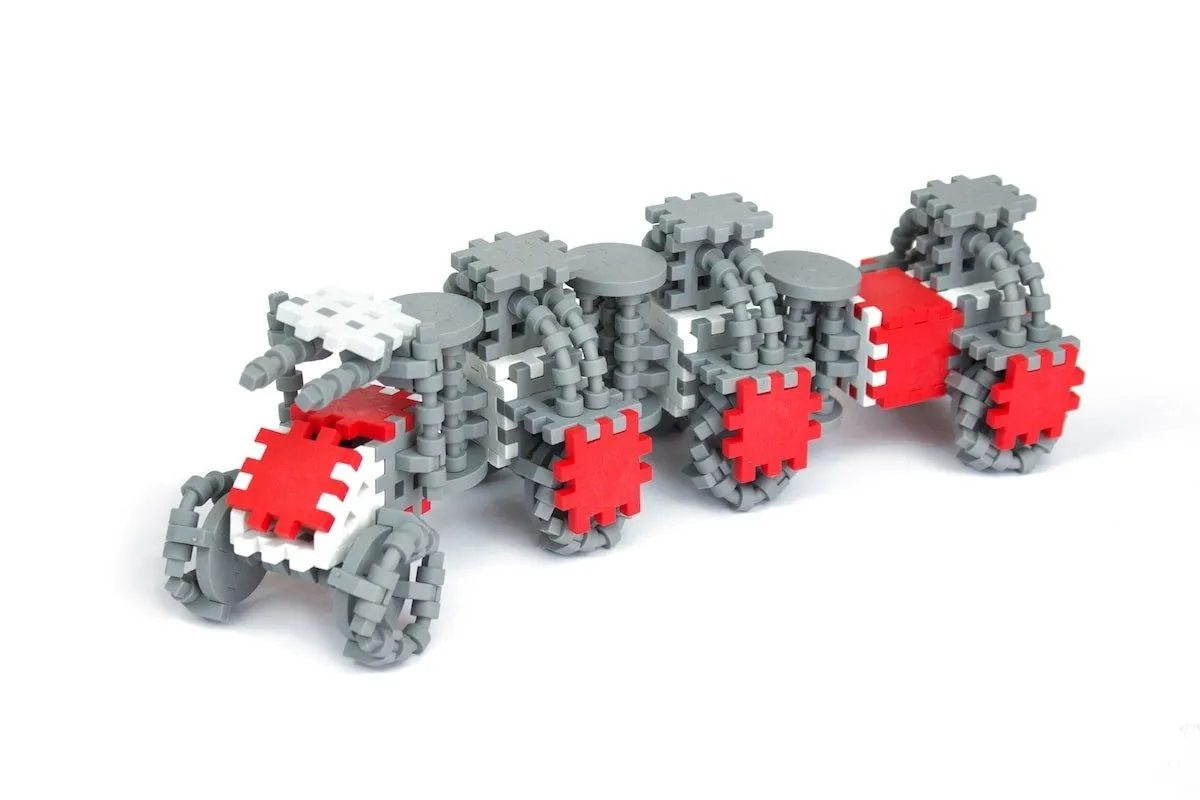 Klocki edukacyjne Marioinex Mini Waffle Wafle Konstruktor 300 elementów dla 4-latka wspierające m... - miniatura 13