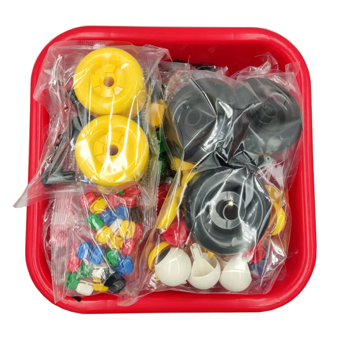 Klocki konstrukcyjne Molyka RED Box 159 elementów 3+ – Molyka - miniatura 6