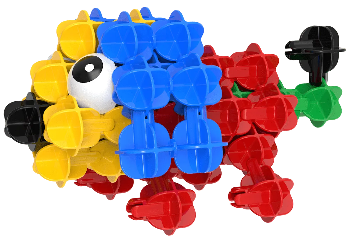 Klocki konstrukcyjne Molyka RED Box 159 elementów 3+ – Molyka - miniatura 13