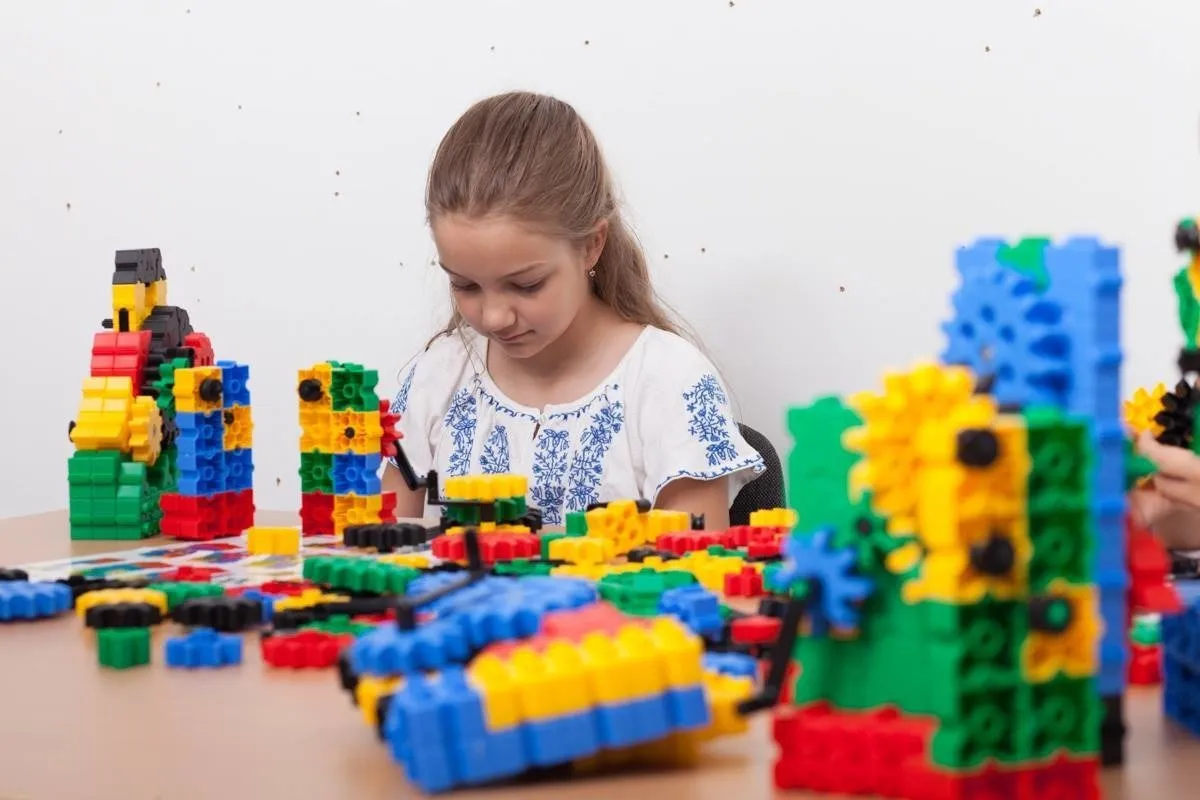 Zestaw klocków konstrukcyjnych Morphun Gearphun 500 el. + Instrukcje 60 str. A4 - miniatura 4