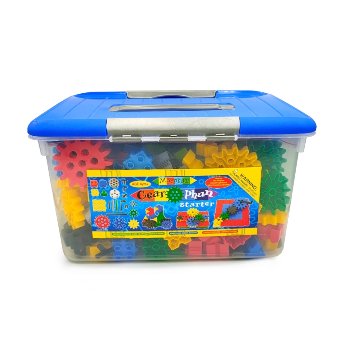 Zestaw klocków konstrukcyjnych Morphun Gearphun 500 el. + Instrukcje 60 str. A4 - miniatura 5