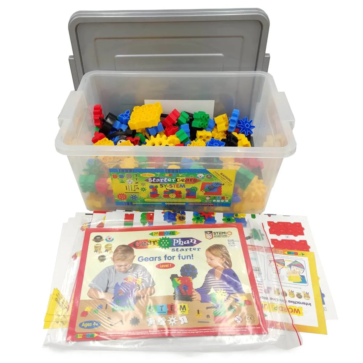 Klocki Morphun Starter Gears - 400 el. - miniatura 2
