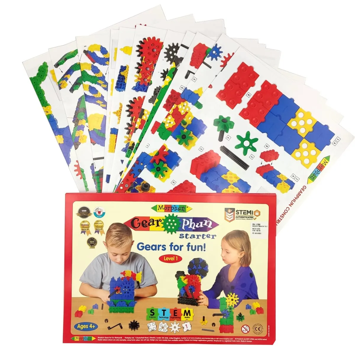 Klocki Morphun Starter Gears - 400 el. - miniatura 4