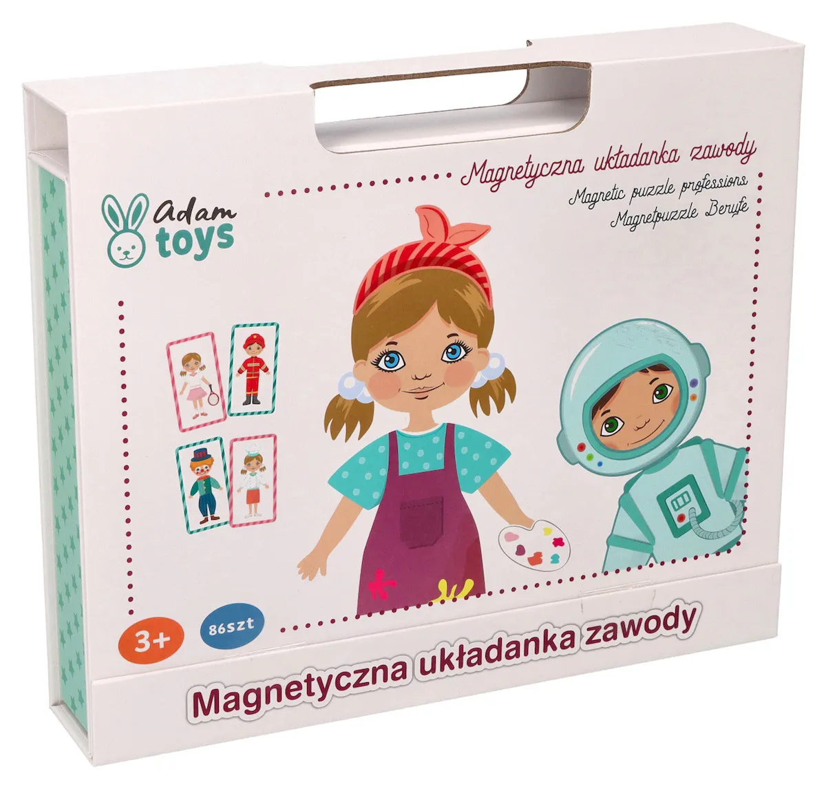 Tablica układanka magnetyczna - Zawody - Adam Toys