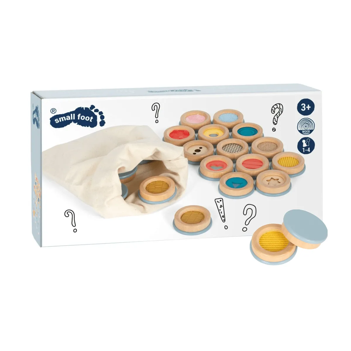 Dotykowe memory - gra pamięciowa sensoryczna - Small Foot