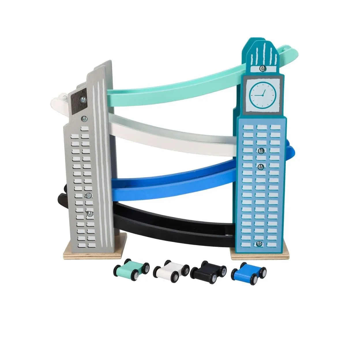 Zjeżdżalnia dla samochodów - Drapacz chmur - Adam Toys