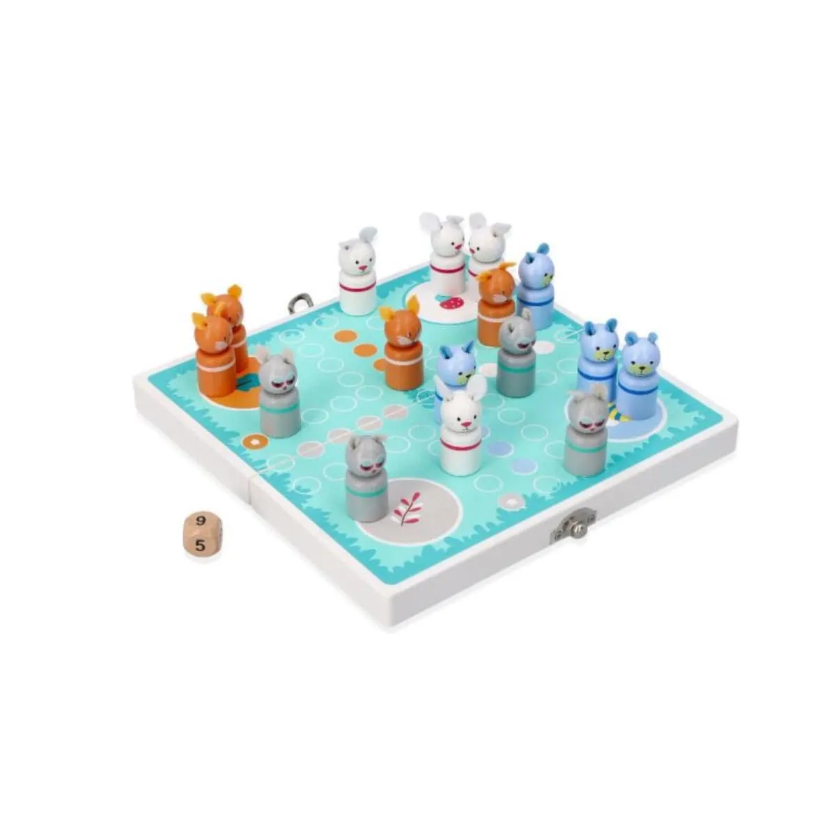 Gra logiczna Chińczyk - Leśny wyścig - Adam Toys