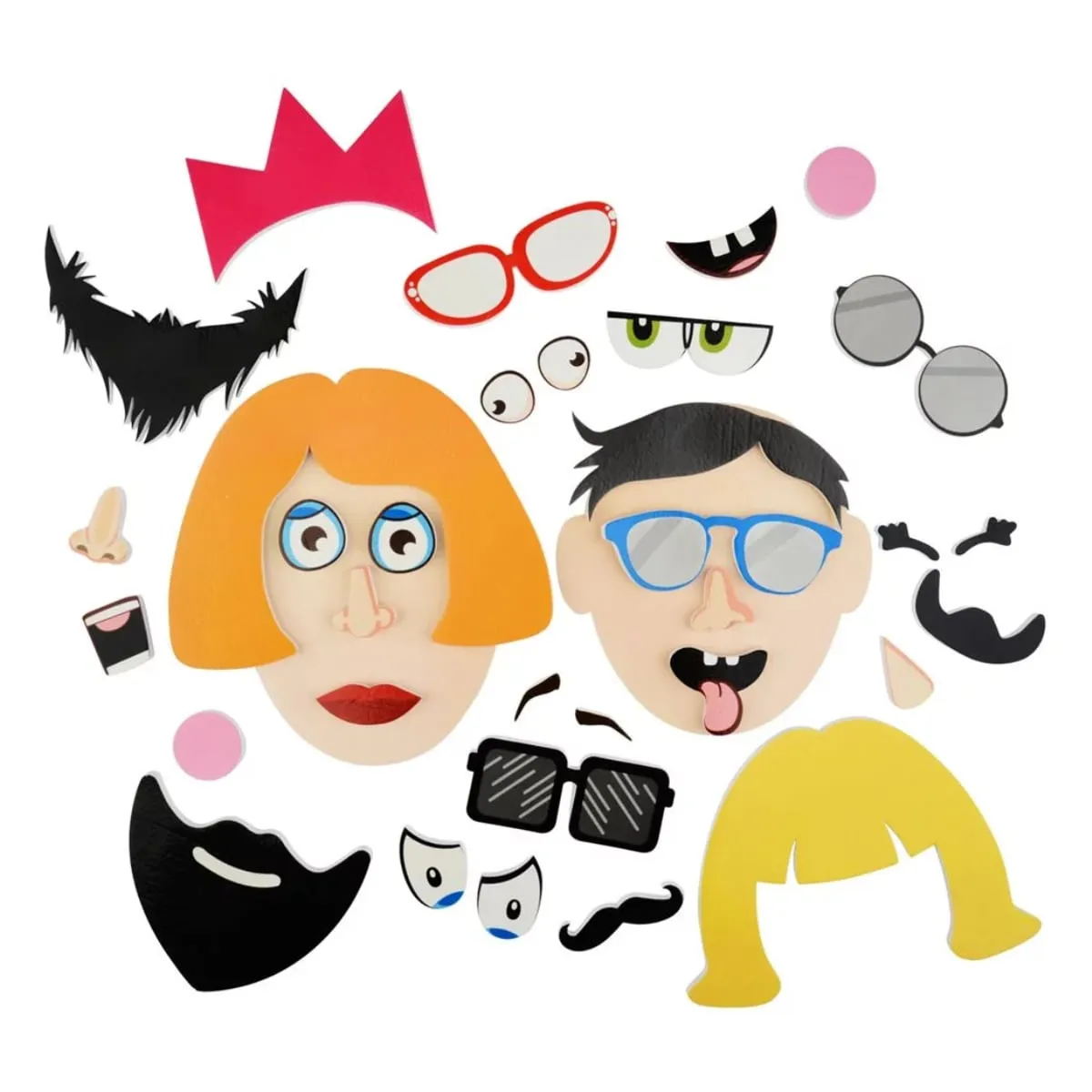 Naklejki do kąpieli - Śmieszne twarze - miniatura 2