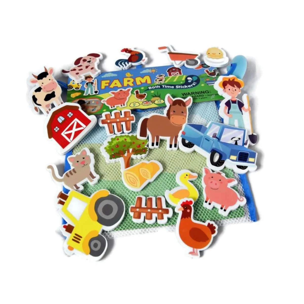 Naklejki do kąpieli - Farma - miniatura 4