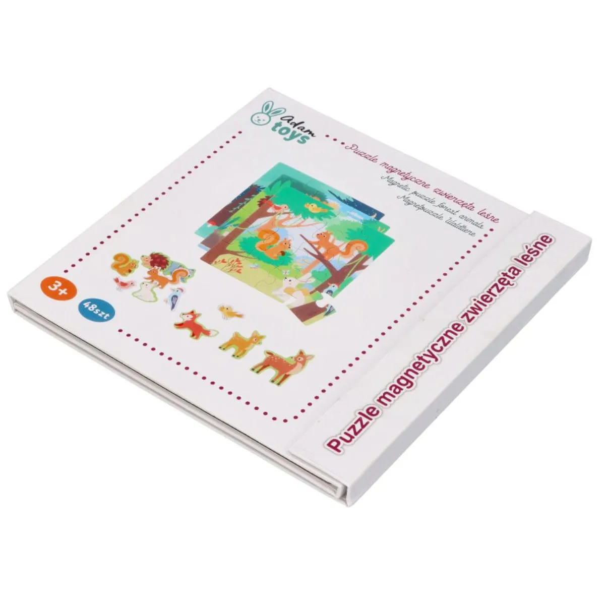 Puzzle magnetyczne - leśne zwierzęta - miniatura 5