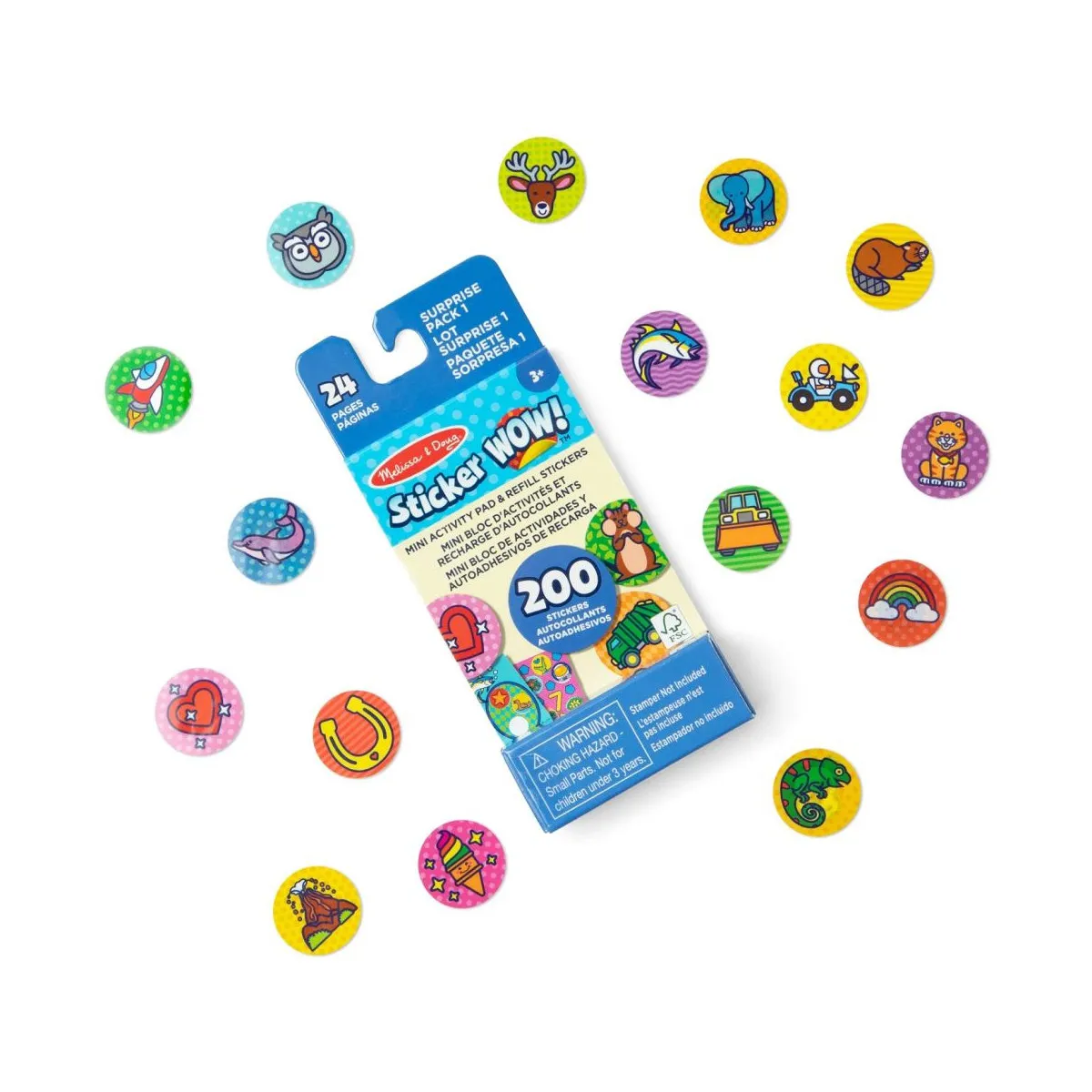 Sticker Wow - wkład + mini książeczka - Niespodzianka - miniatura 2