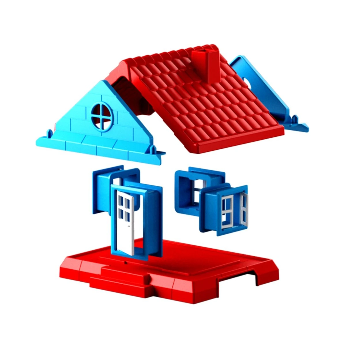 Zestaw z piaskiem kinetycznym Artcraft - Domek - miniatura 4