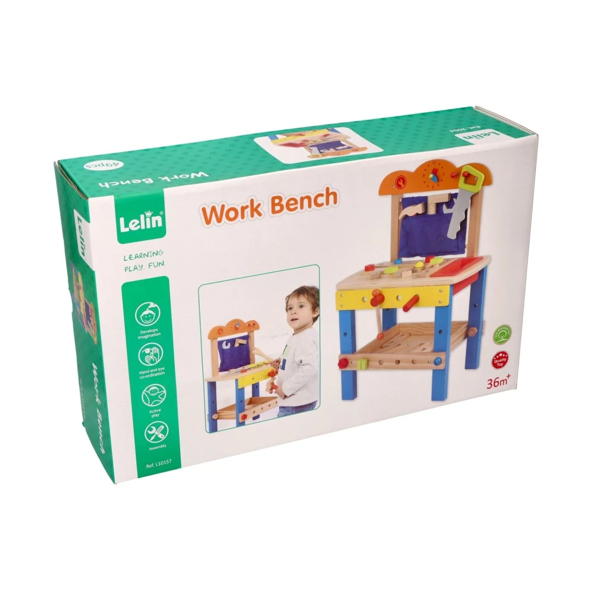 Drewniany warsztat z narzędziami - miniatura 5