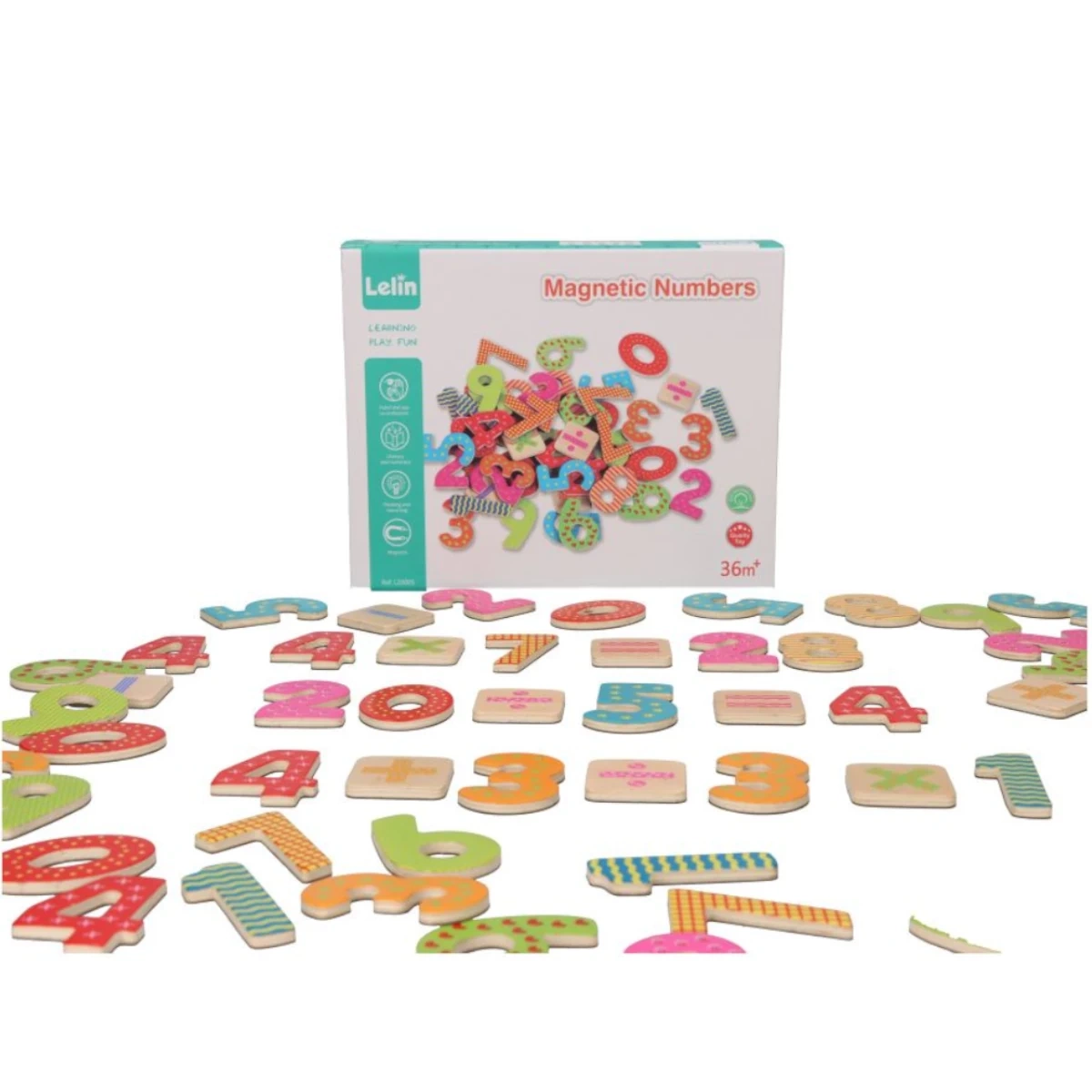 Magnetyczne cyferki - magnesy - miniatura 5