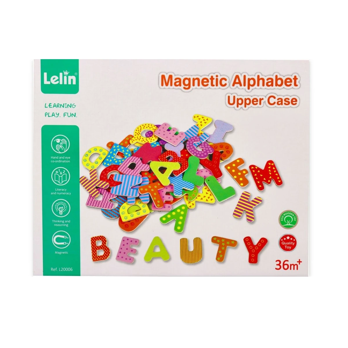 Magnetyczne literki - ABC - magnesy - zdjęcie główne