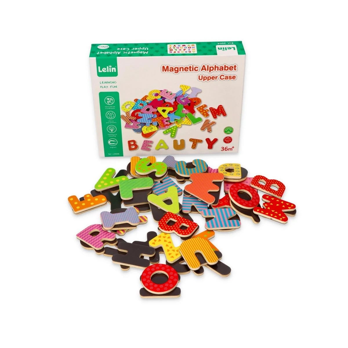 Magnetyczne literki - ABC - magnesy - miniatura 3