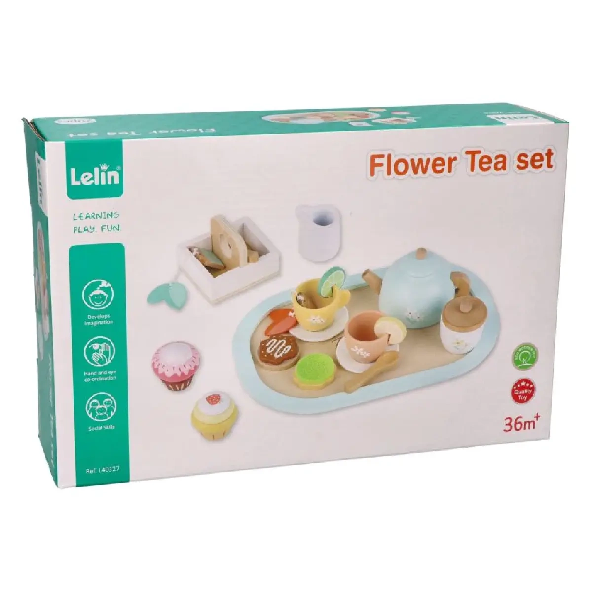 Pastelowy zestaw do herbaty - miniatura 5