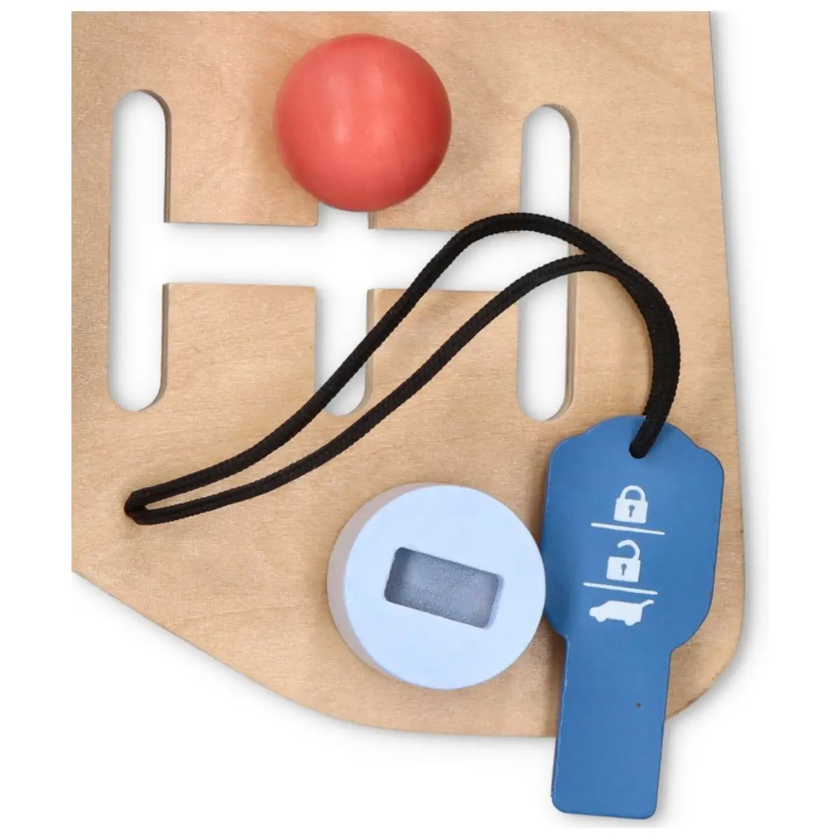 Drewniana kierownica dla dzieci - miniatura 5