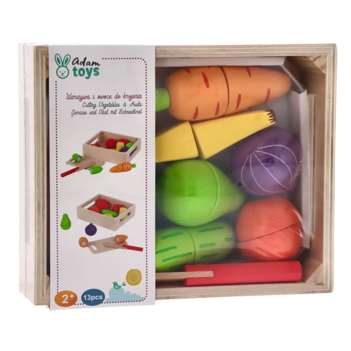 Warzywa i owoce w skrzynce - do krojenia - miniatura 4