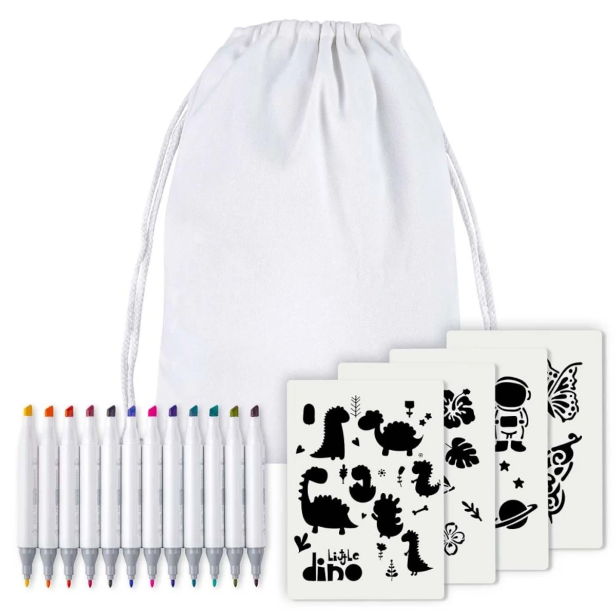 Airbrush Textile - kreatywny zestaw do tkanin - miniatura 4