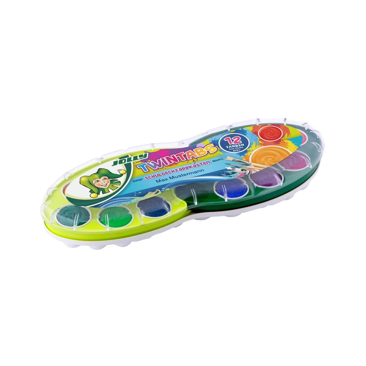 Farby plakatowe Jolly z paletą - miniatura 2