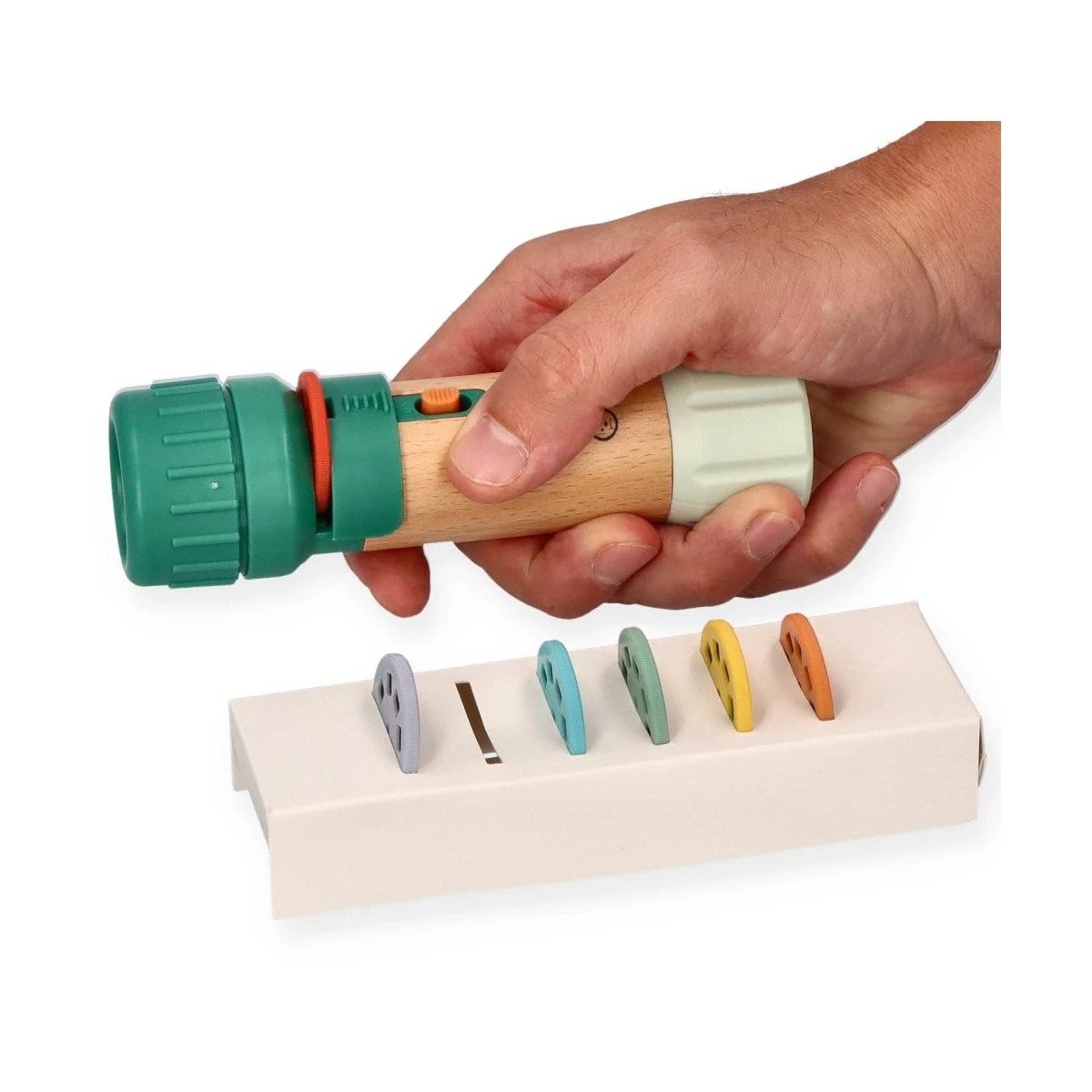 Latarka z projektorem slajdów - miniatura 3