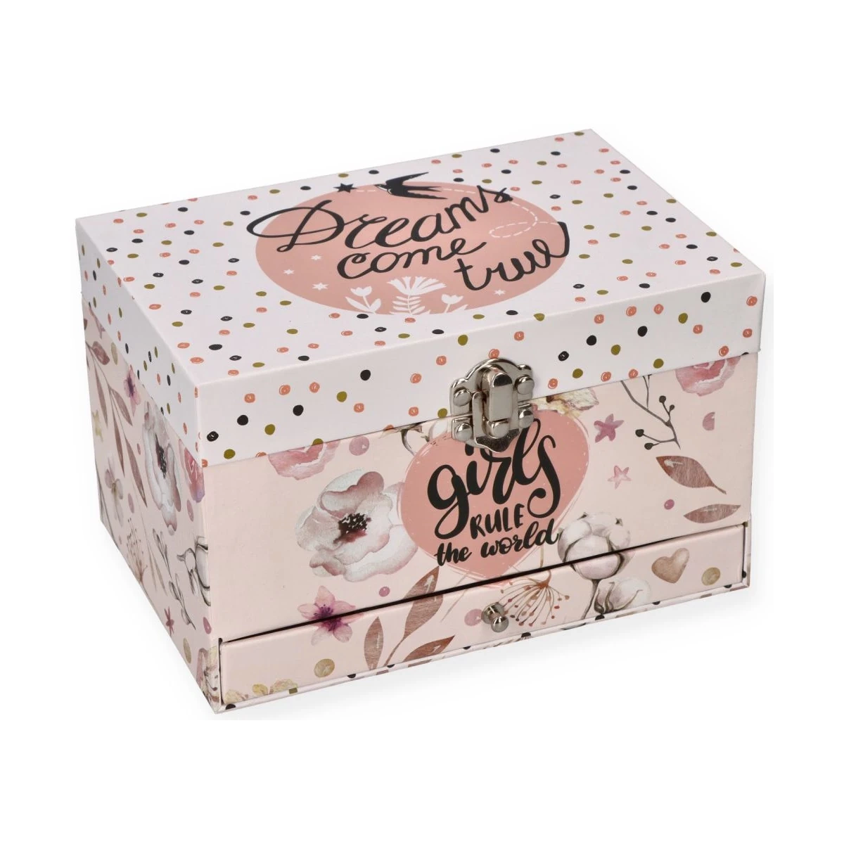 Pozytywka " Girls rule" - szkatułka na skarby - miniatura 5