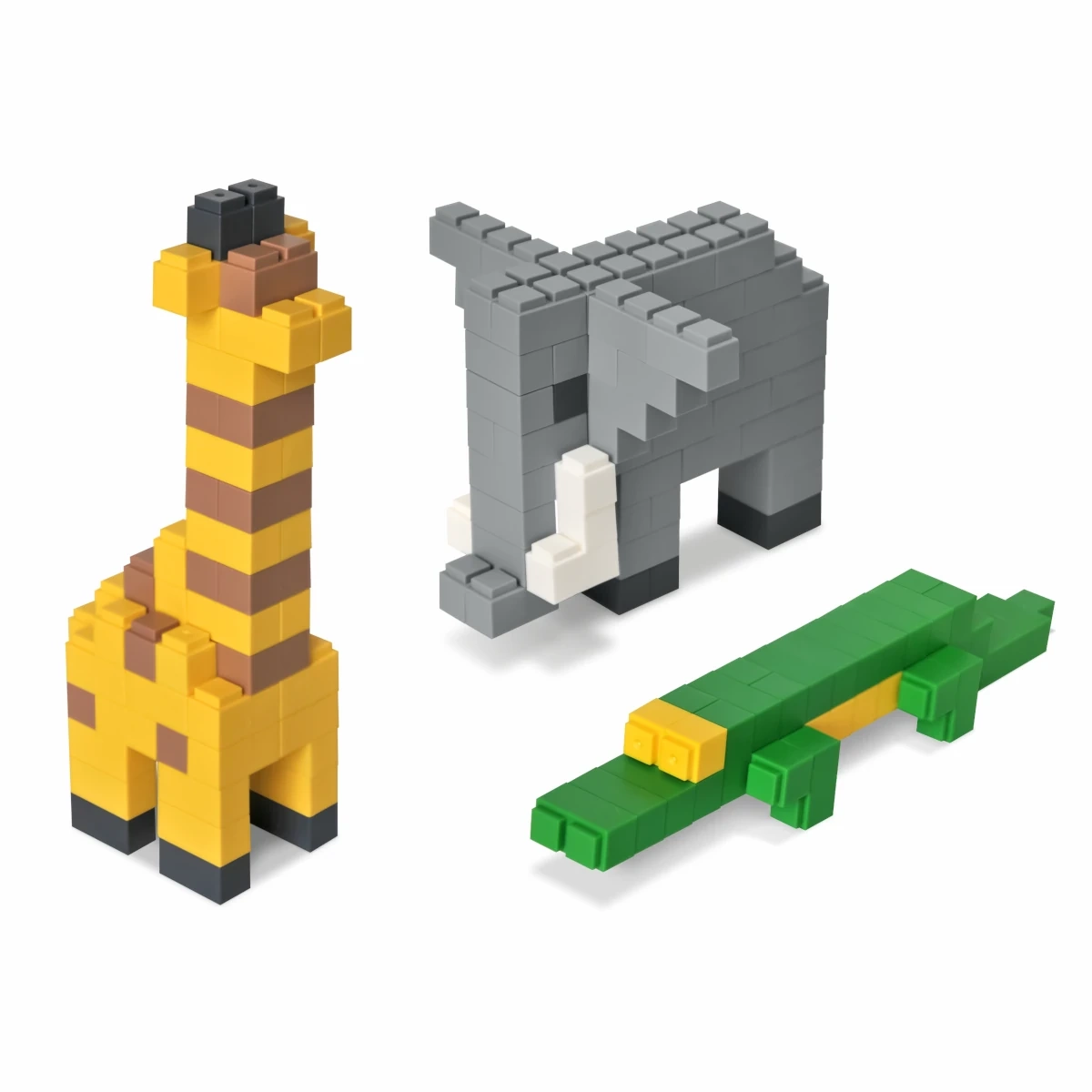 Klocki konstrukcyjne Bricks - Zoo - 190 el. - miniatura 3