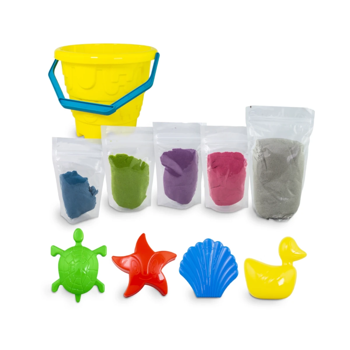 Piasek dynamiczny - zestaw plaża - miniatura 4