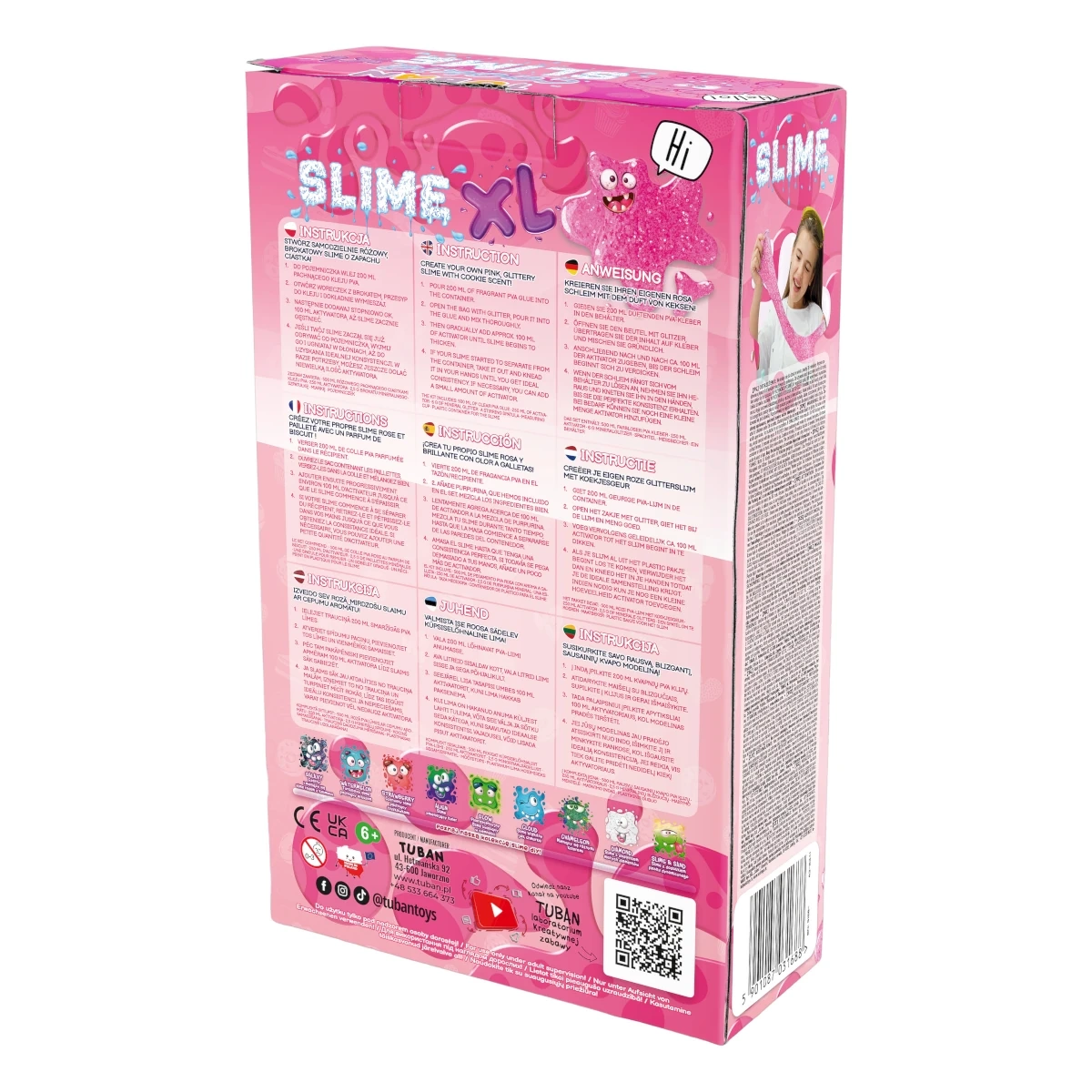 SLIME ZESTAW DIY CIASTECZKO XL - miniatura 8