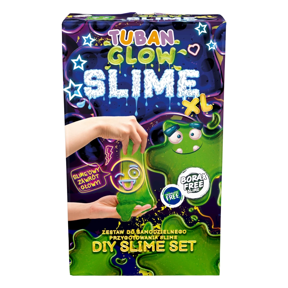 SLIME ZESTAW DIY SWIECĄCY W CIEMNOSCI XL - Tuban
