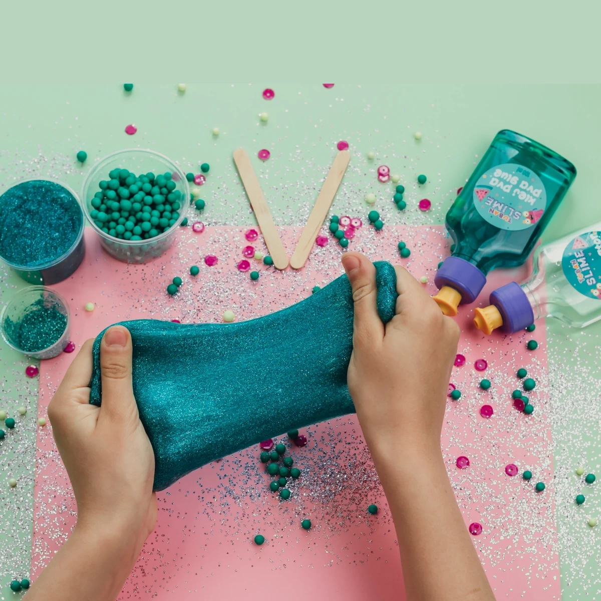 SLIME ZESTAW DIY ARBUZ XL - miniatura 2