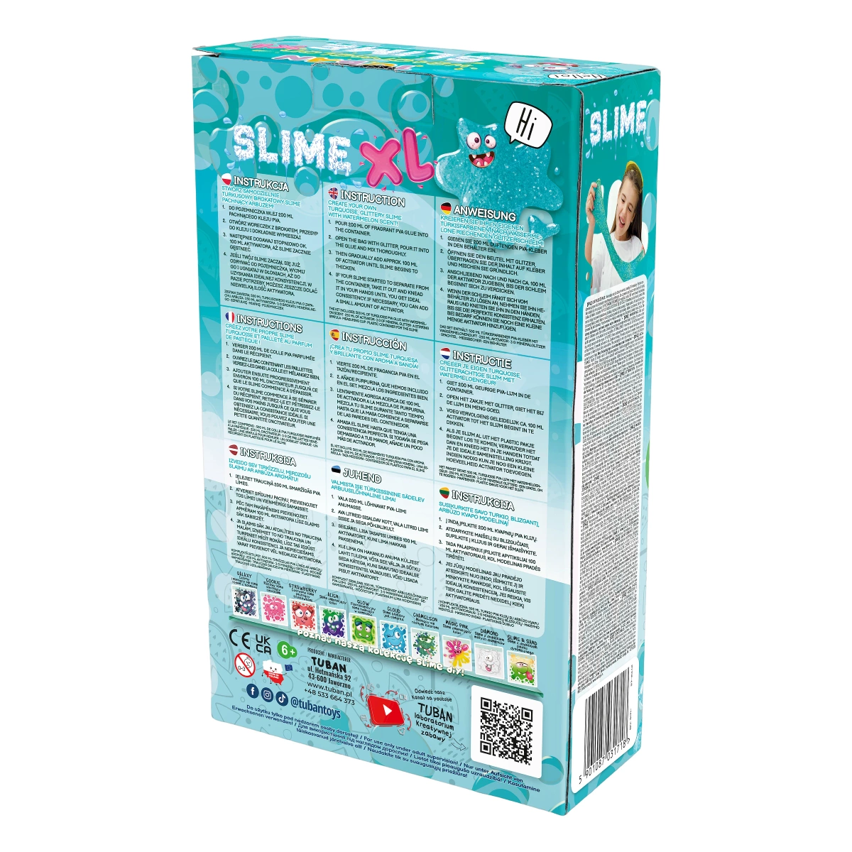 SLIME ZESTAW DIY ARBUZ XL - miniatura 7