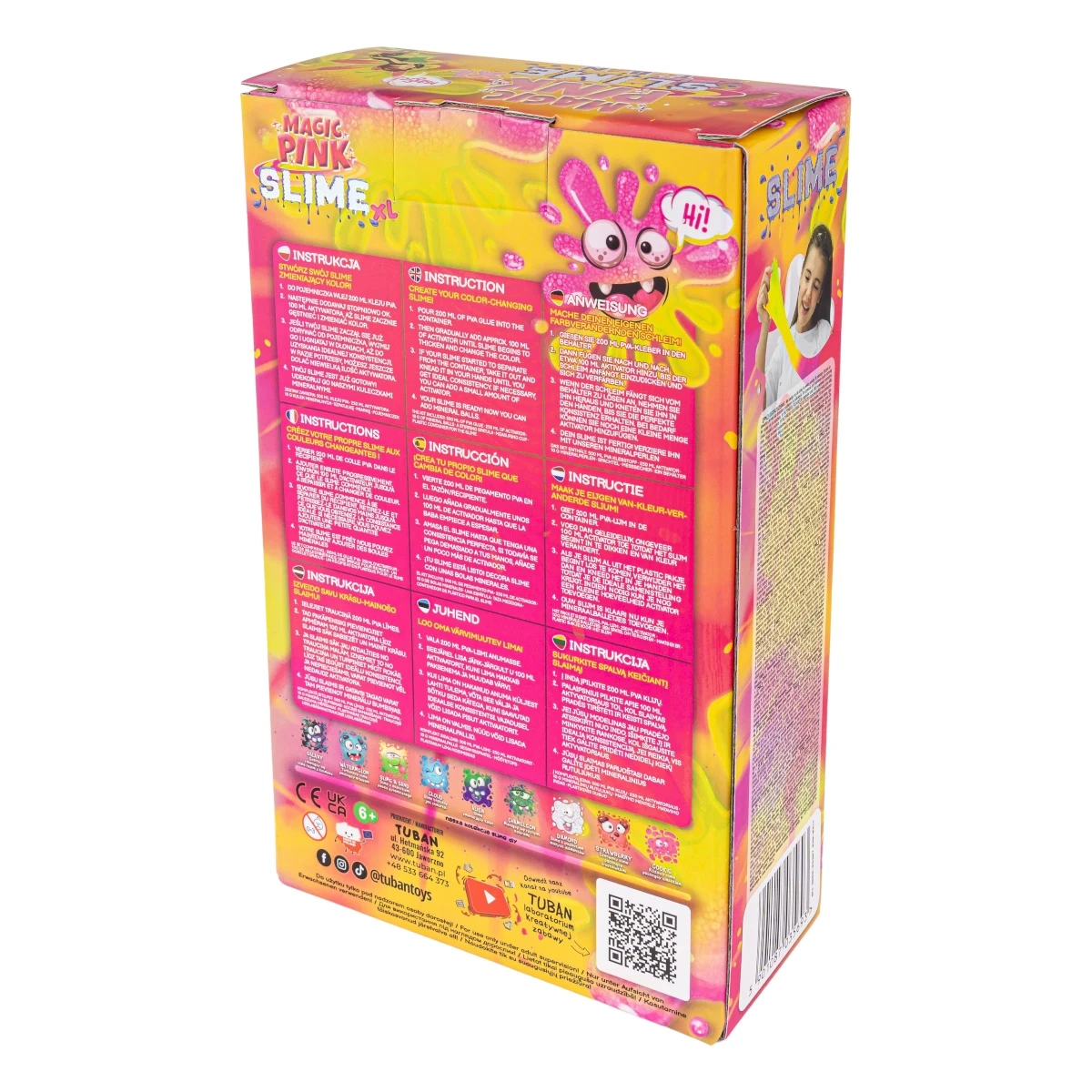 SLIME ZESTAW DIY MAGIC PINK XL - miniatura 5