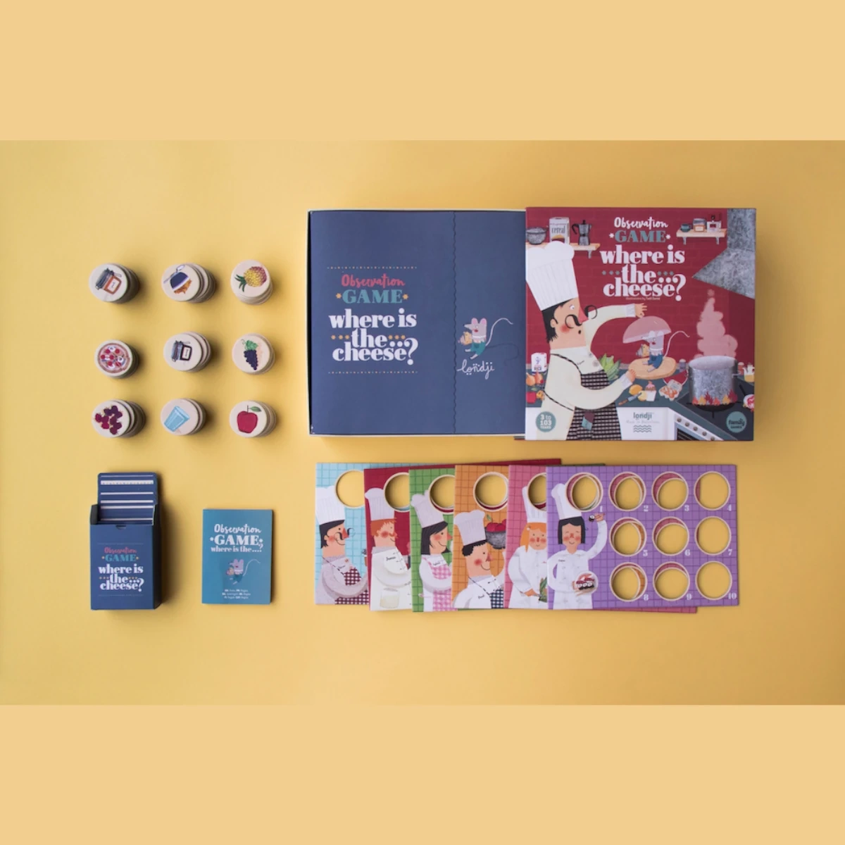 Gra memory Londji Where is the Cheese obserwacyjna 4+ - miniatura 3