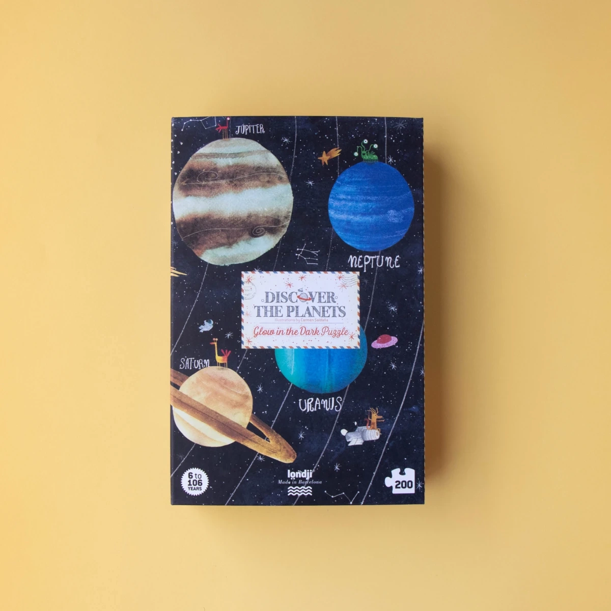 Puzzle Londji Odkryj Planety układ słoneczny 200 elementów 6+ - miniatura 6