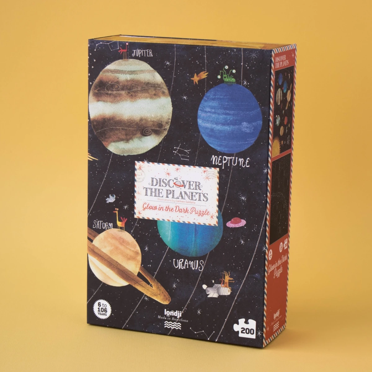 Puzzle Londji Odkryj Planety układ słoneczny 200 elementów 6+ - miniatura 9