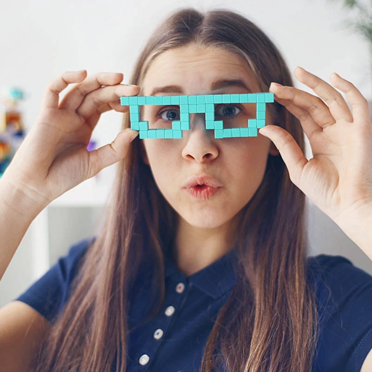 Klocki magnetyczne Pixio Abstract Neon 60 elementów 6+ - miniatura 10