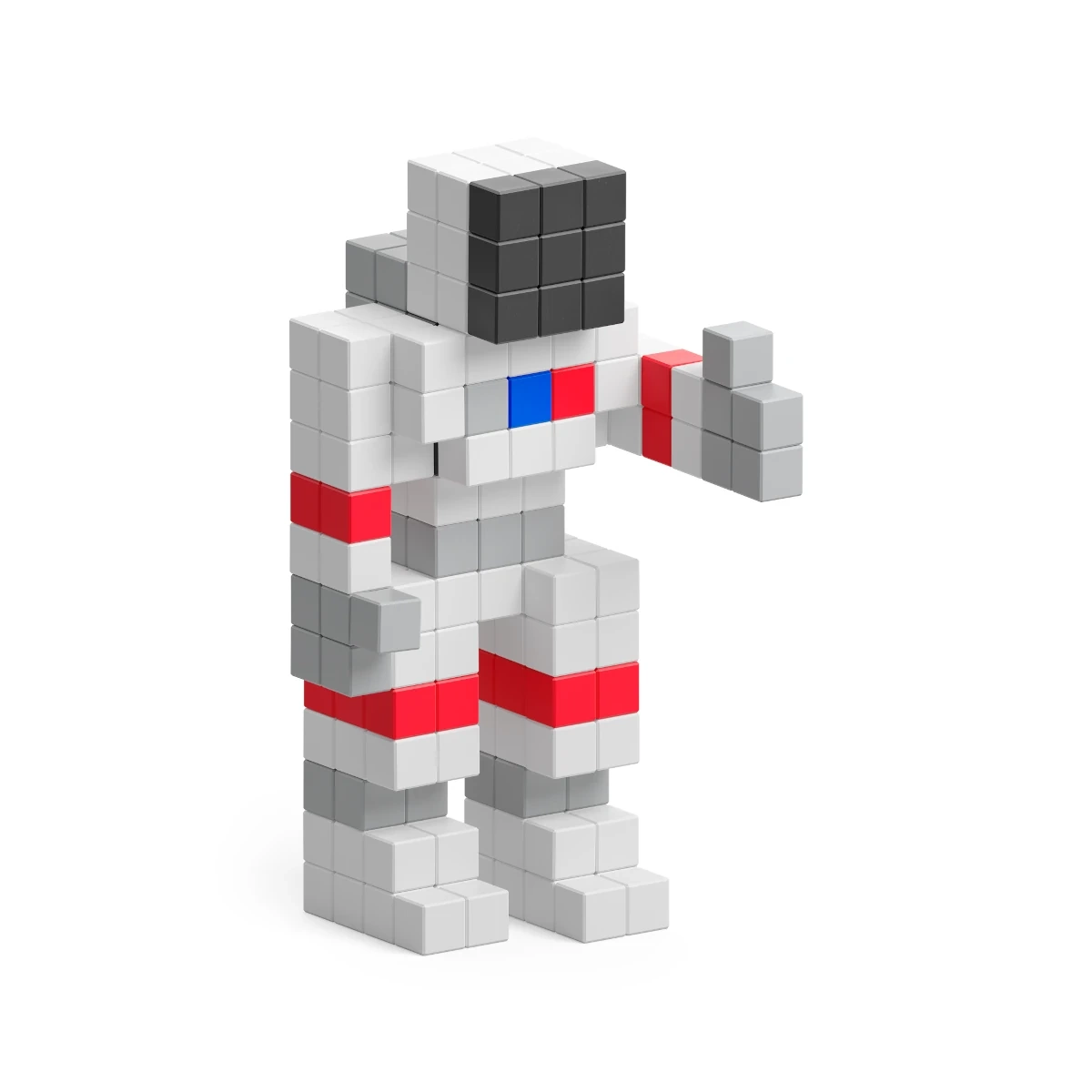 Klocki magnetyczne Pixio NASA Deep Space Mission 214 elementów 6+ - miniatura 2