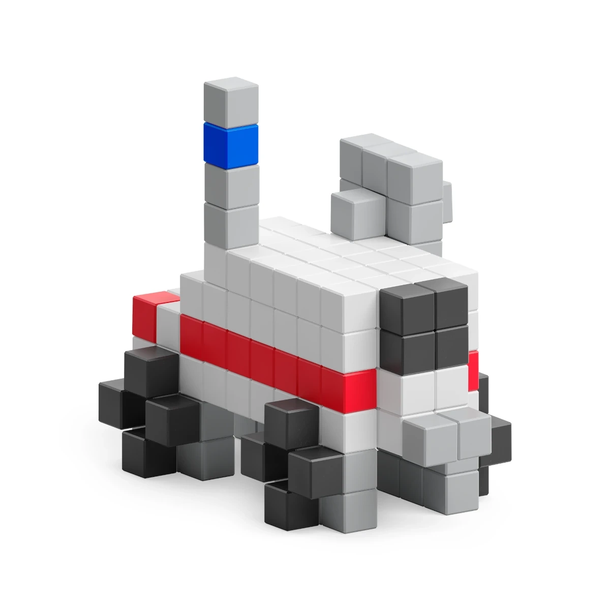 Klocki magnetyczne Pixio NASA Deep Space Mission 214 elementów 6+ - miniatura 13