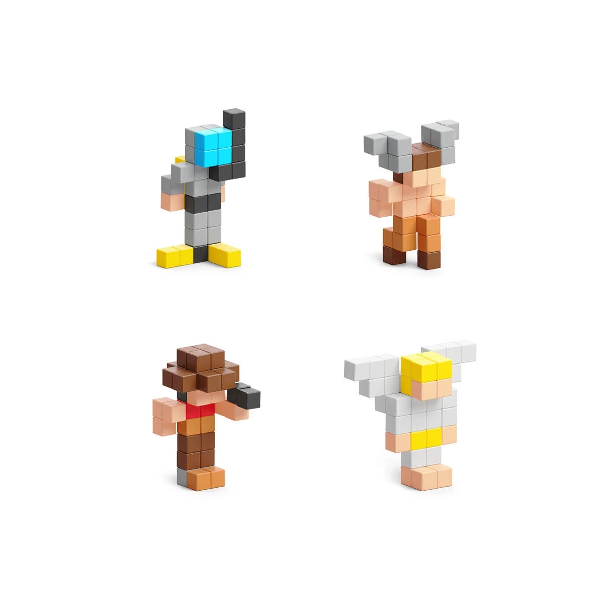 Klocki magnetyczne Pixio Mini Figures Surprise Series 6+ - miniatura 2