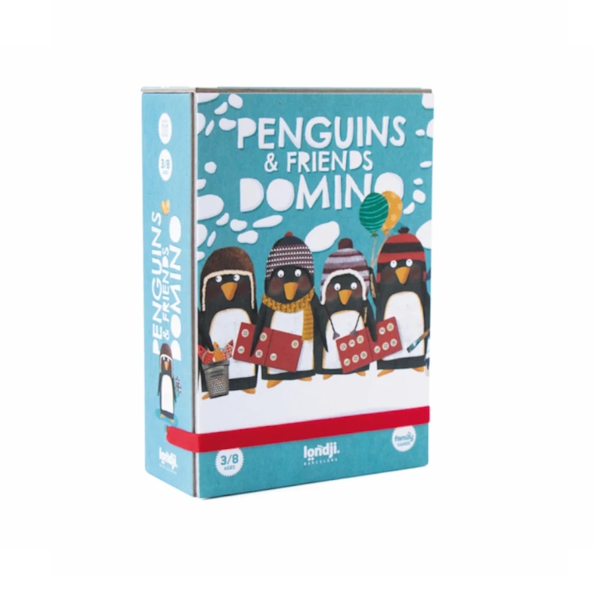 Gra domino Londji Pingwinek i Przyjaciele dla dzieci 3+ - Londji