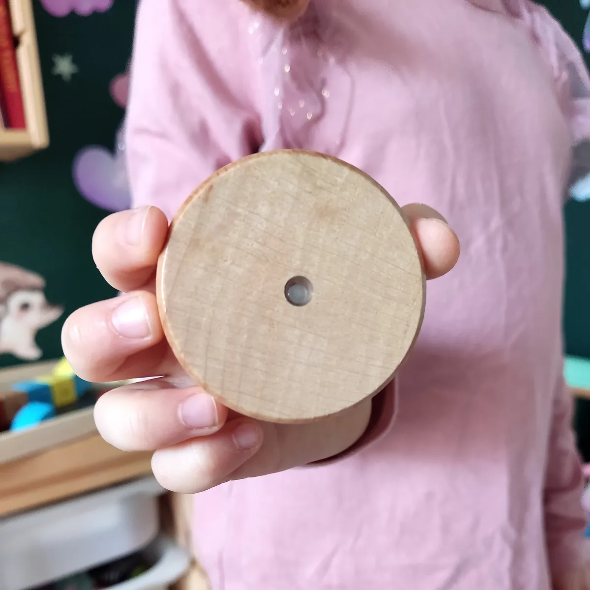 Drewniane klocki magnetyczne WABI 120 elementów z 456 magnesami 3+ - miniatura 6