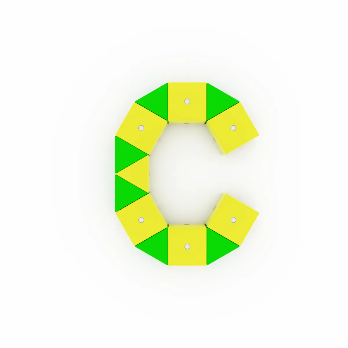 Drewniane klocki magnetyczne WABI 120 elementów z 456 magnesami 3+ - miniatura 24