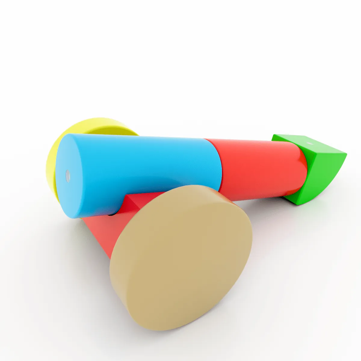 Drewniane klocki magnetyczne WABI 20 elementów z 76 magnesami 3+ - miniatura 26