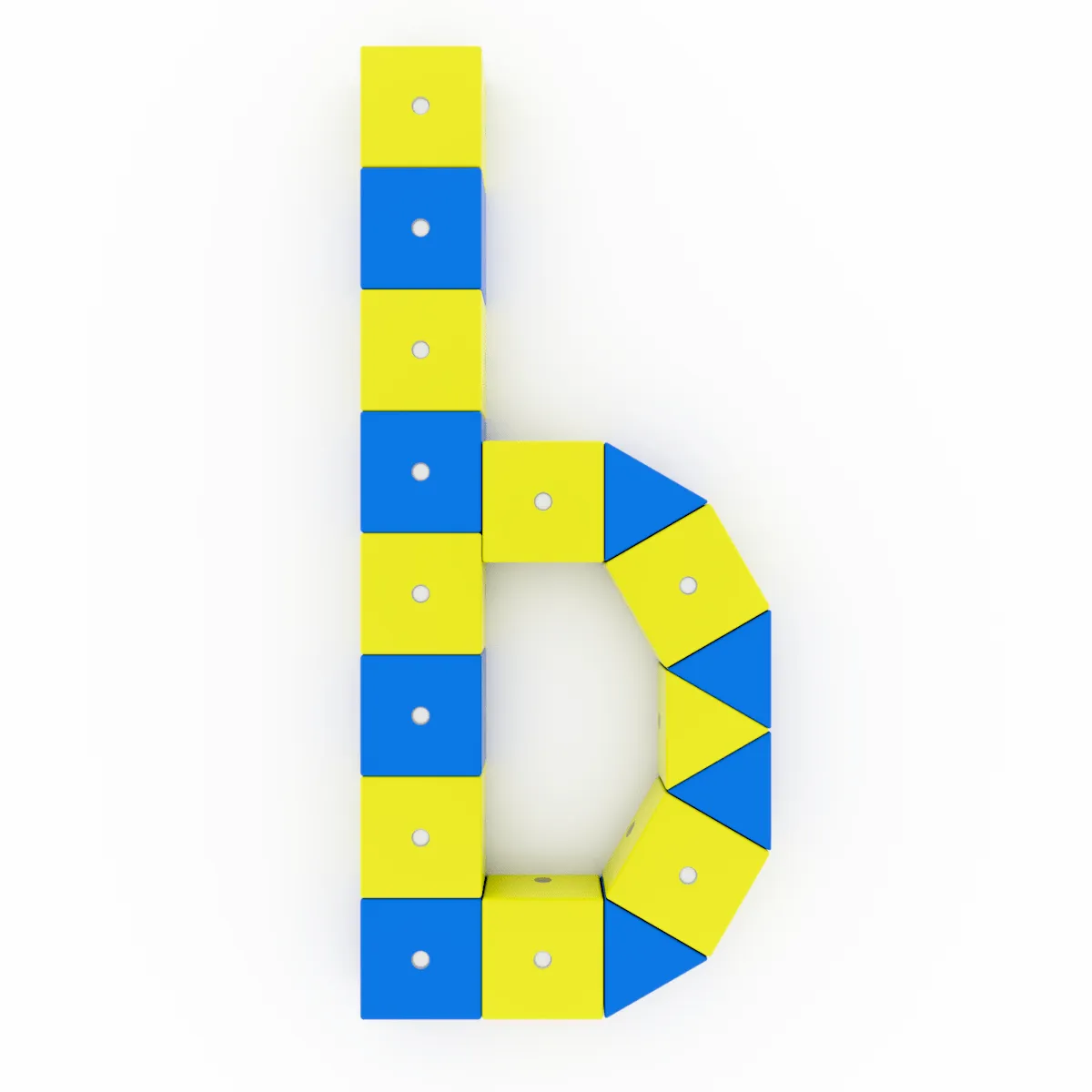 Drewniane klocki magnetyczne WABI zestaw edukacyjny 120 elementów z tacką 3+ - miniatura 29