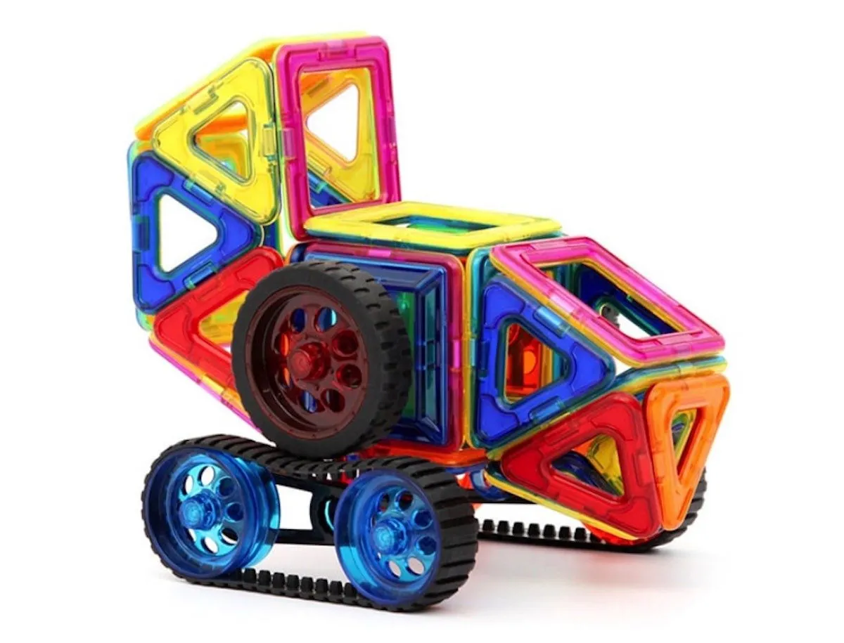 Magical Magnet 98 el. - Klocki Magnetyczne - miniatura 9